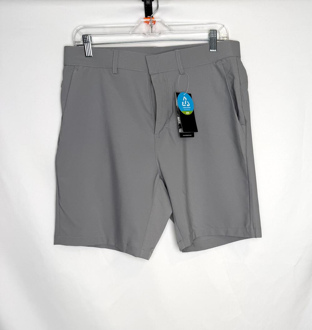 MIER Men's M Gray Stretch Golf Hiking Performance Shorts 10" Inseam NWT